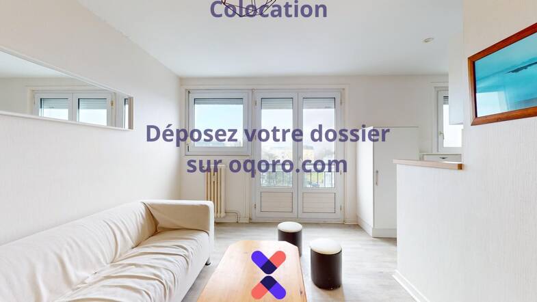 Appartement à louer 331 € 4 pièces 3 chambres 66 m² 5ème étage Chantenay - Sainte-Anne Nantes 44100