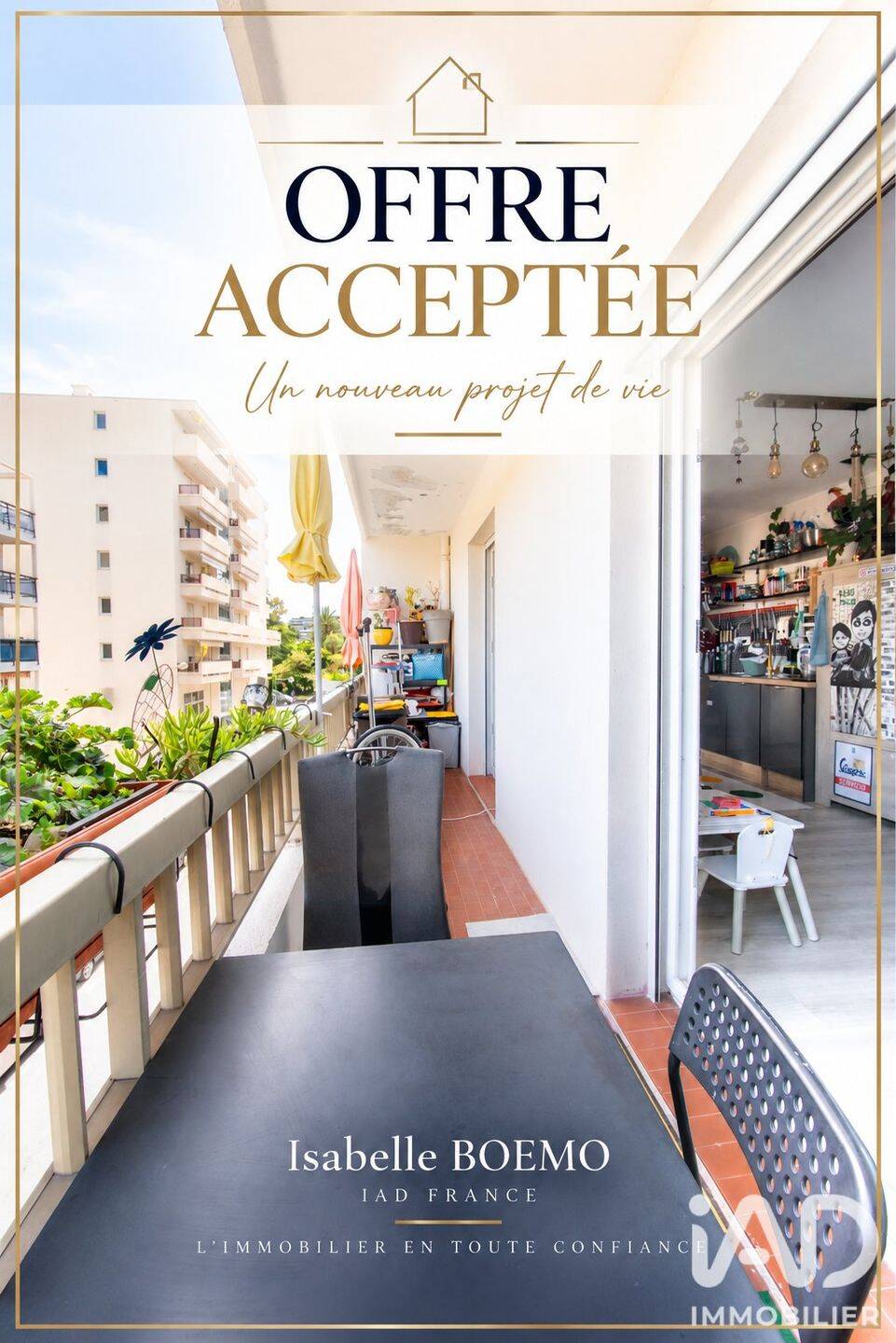 Appartement 3 pièces 62 m² · à Le Cannet · 62 m² · 229 000 €