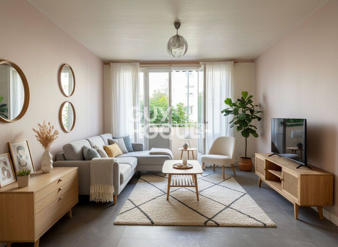 Appartement 3 pièces 48 m² · à Caluire-Et-Cuire · 48,3 m² · 190 000 €
