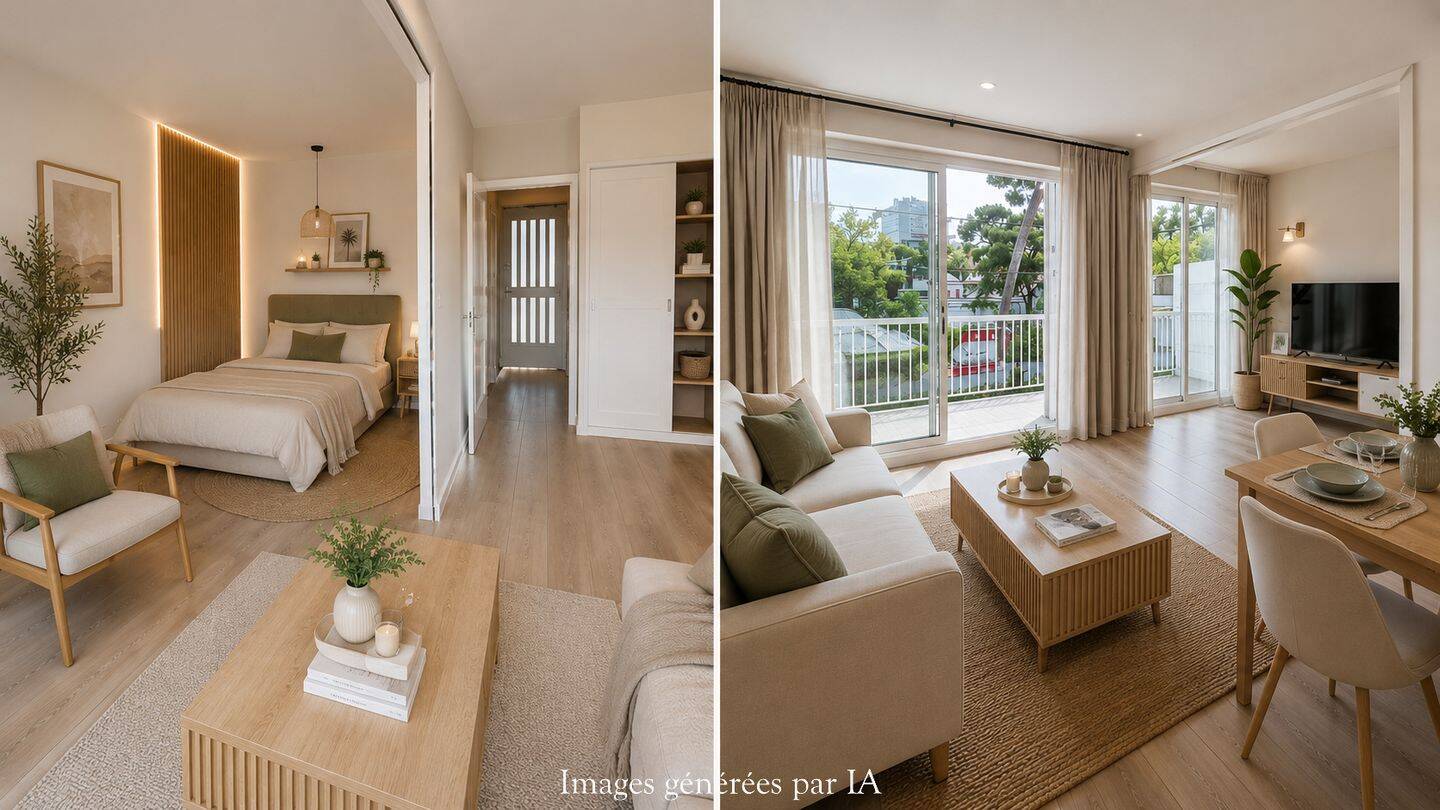 Appartement 2 pièces 43 m² à La Baule-Escoublac