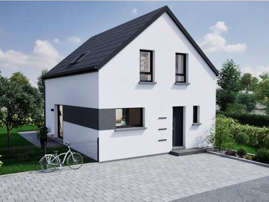 Terrain avec maison neuve à vendre 355 100 € 5 pièces 3 chambres 103 m² 600 m² de terrain Schnersheim 67370