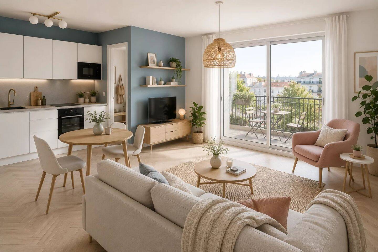 Appartement 2 pièces 52 m² · à Bussy-Saint-Georges · 52,2 m² · 195 000 €