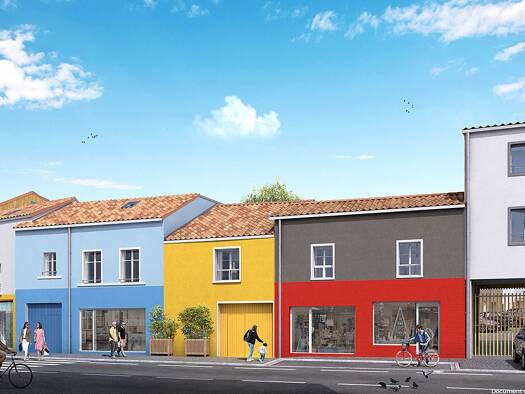 Appartement à vendre - neuf 160 000 € 1 pièce 28 m² Étage 1/2 dès le 30/06/2026 Pont Rousseau Rezé 44400