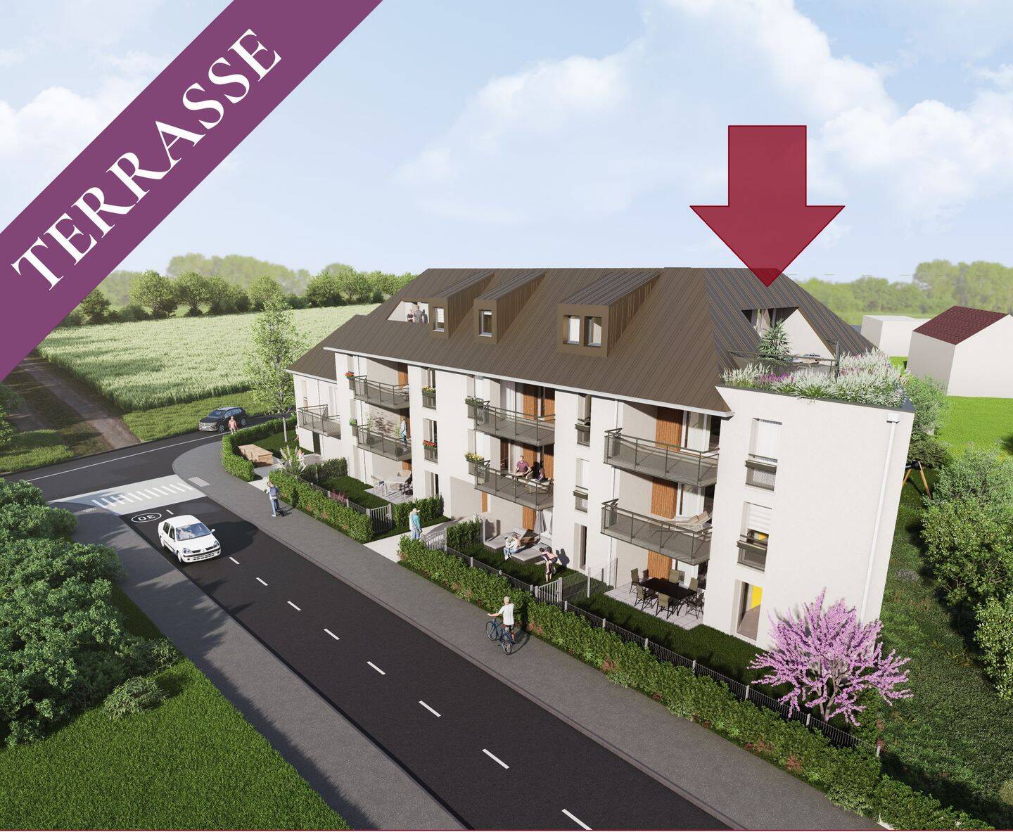 Appartement 4 pièces 76 m² · à Caen · 76 m² · 369 000 €