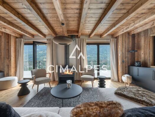 Chalet à vendre 2 190 000 € 7 pièces 5 chambres 202 m² 1 500 m² de terrain Ouest Saint-Gervais-les-Bains 74170