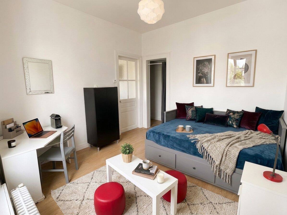Appartement 1 pièce 30 m² · à Reims · 30 m² · 580 €/mois