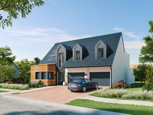 Terrain avec maison neuve à vendre 699 000 € 7 pièces 4 chambres 236 m² 546 m² de terrain Sud Yvette Saint-Rémy-lès-Chevreuse 78470