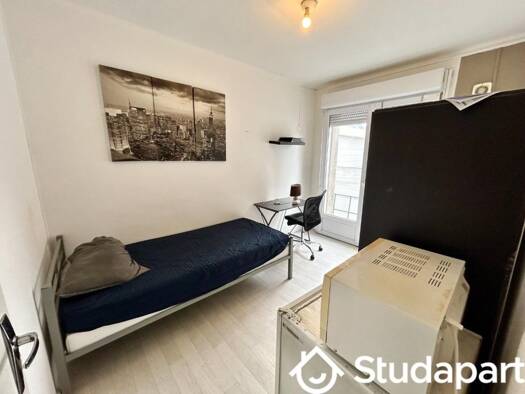 Colocation à louer 350 € 1 pièce 2 chambres 10 m² dès le 14/04/2026 Sud Aulnoy-lez-Valenciennes 59300