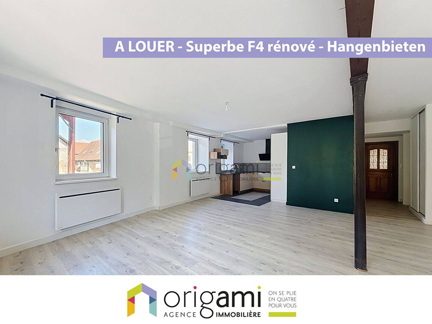 Appartement 4 pièces 126 m² · à Hangenbieten · 125,7 m² · 1 400 €/mois