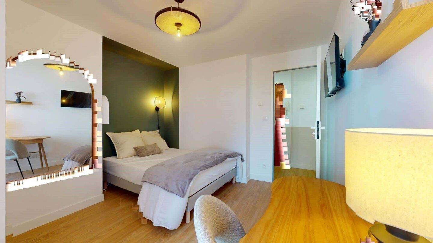1 pièce 15 m² · à Nantes · 15 m² · 465 €/mois