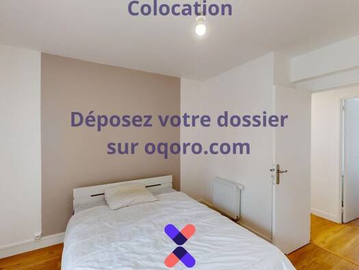 Appartement à louer 395 € 4 pièces 3 chambres 75,4 m² 2ème étage Bellevue Brest 29200