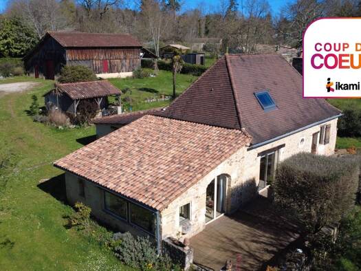Maison à vendre 297 000 € 5 pièces 3 chambres 136 m² 3 044 m² de terrain Saint-Sauveur 24520