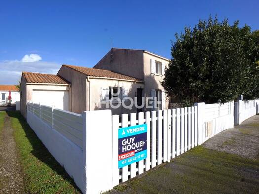 Maison de plain-pied à vendre 276 000 € 4 pièces 3 chambres 100 m² 293 m² de terrain Vaux-sur-Mer 17640
