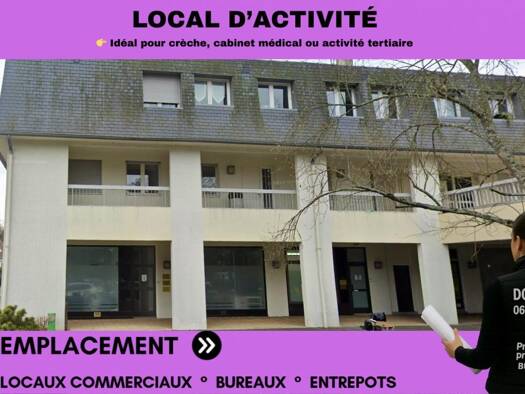 Local d'activités à vendre 420 000 € 204 m² d'espace de stockage Sud Gouvieux 60270