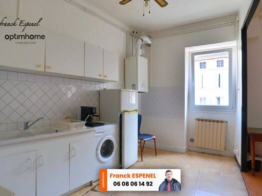 Appartement à vendre 99 000 € 3 pièces 2 chambres 56 m² Étage 1/2 La Ville Tournon-sur-Rhône 07300