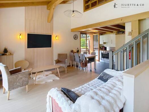 Appartement à vendre 850 000 € 5 pièces 4 chambres 92 m² RDC Les Crêts Les Houches 74310