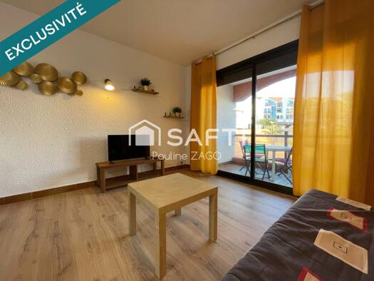 Appartement à vendre 82 000 € 1 pièce 23 m² RDC/2 Le Barcarès 66420