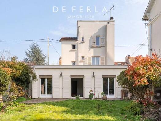 Maison de ville à vendre 1 090 000 € 6 pièces 3 chambres 130 m² 295 m² de terrain Côté Croissy Chatou 78400