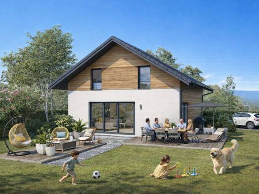 Villa à vendre - neuf 429 900 € 5 pièces 4 chambres 116 m² Ville-en-Sallaz 74250