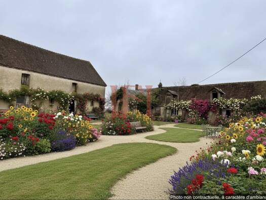 Ferme à vendre 163 000 € 3 pièces 2 chambres 81,1 m² 15 266 m² de terrain Morée 41160