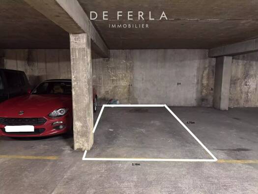 Parking à vendre 22 500 € 10,3 m² Jean Moulin-Porte d'Orléans Paris 14ème arrondissement 75014