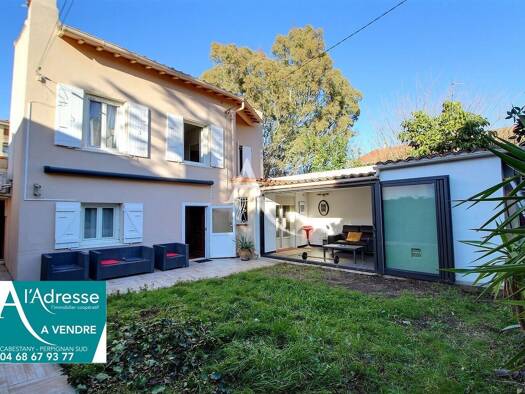 Maison à vendre 219 000 € 3 pièces 2 chambres 85 m² 158 m² de terrain Les Platanes Perpignan 66000