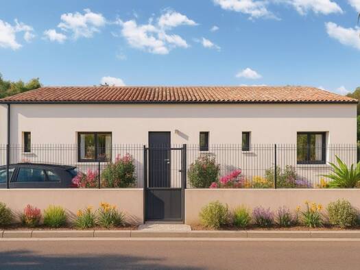 Terrain avec maison neuve à vendre 211 900 € 4 pièces 3 chambres 90 m² 360 m² de terrain Zone d'Activité Bédarieux 34600