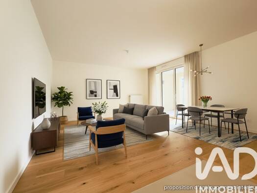 Appartement à vendre 500 000 € 4 pièces 3 chambres 88 m² Étage 1/6 Hachette Le Plessis-Robinson 92350