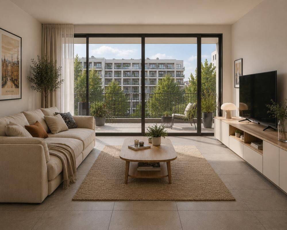 Appartement 2 pièces 43 m² · à Bordeaux · 43 m² · 265 200 €