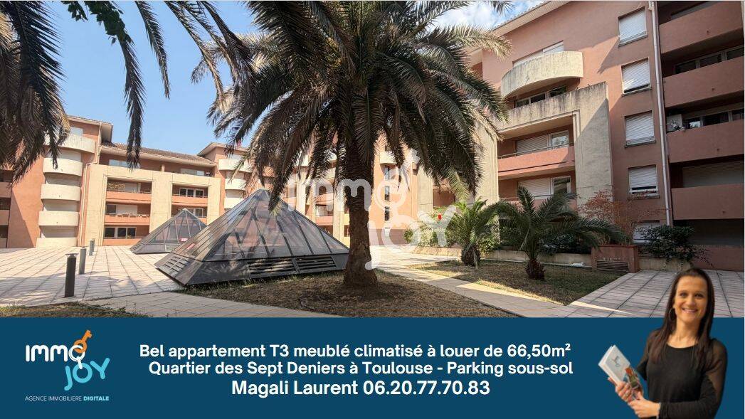 Appartement 3 pièces 67 m² · à Toulouse · 66,5 m² · 1 070 €/mois