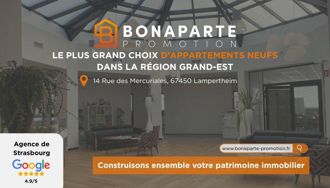 Appartement 3 pièces 75 m² · à Strasbourg · 75 m² · 522 000 €