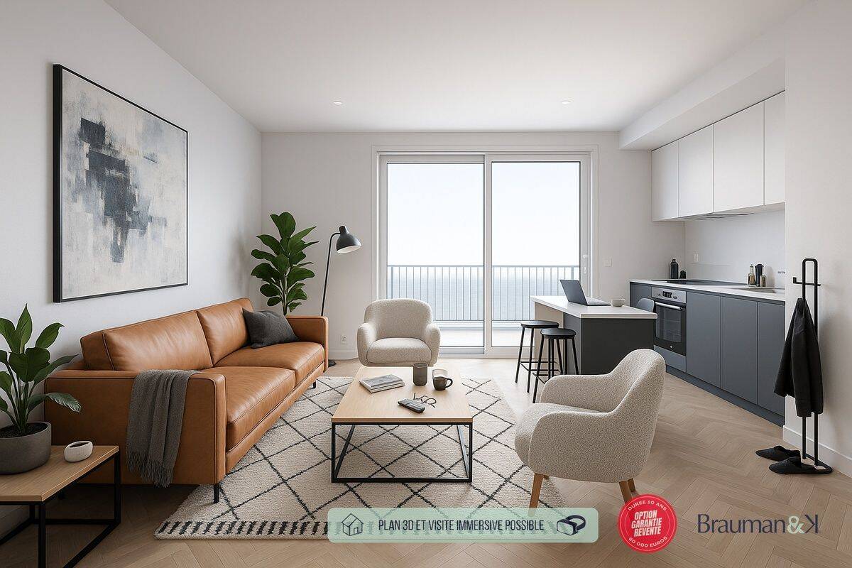 Appartement 3 pièces 62 m² · à Orléans · 62 m² · 275 001 €