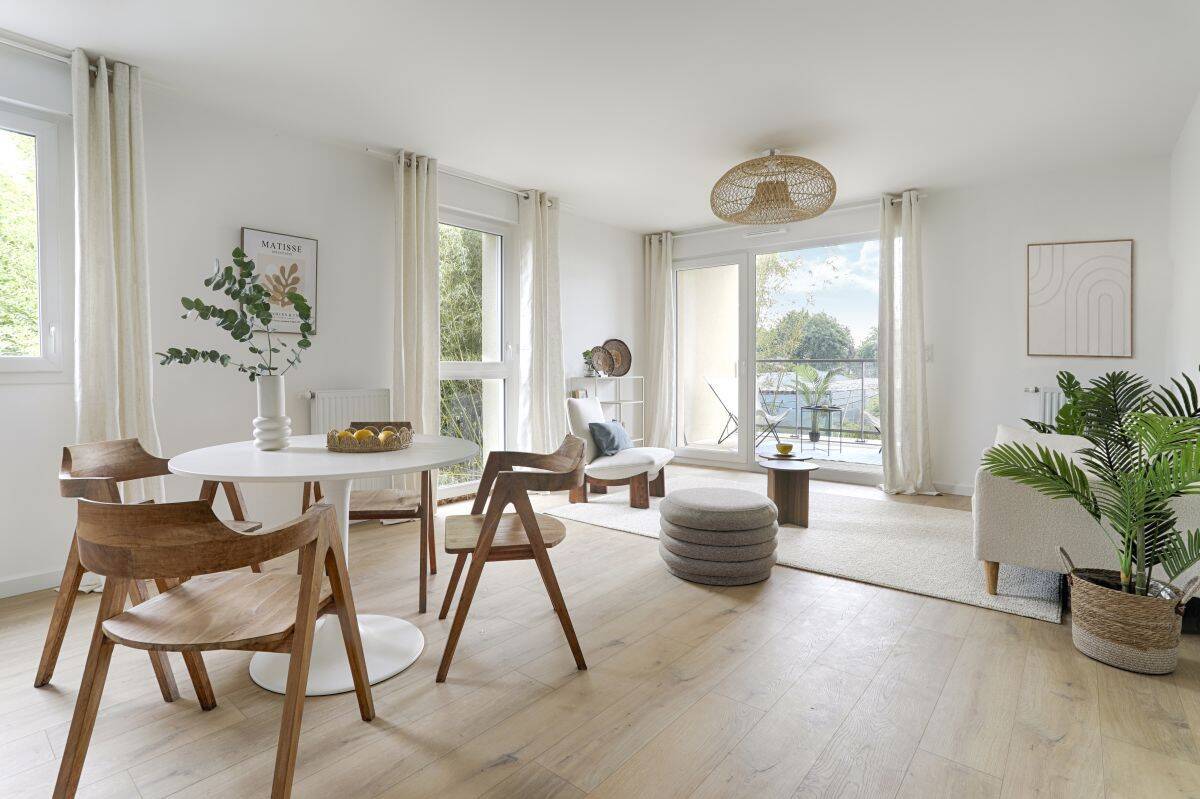 Appartement 3 pièces 66 m² · à Bruz · 65,8 m² · 299 000 €