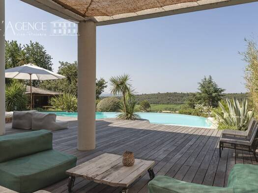 Maison à vendre 2 150 000 € 5 pièces 4 chambres 300 m² 2 696 m² de terrain Campagne Ouest-Zone Industrielle-Rastel-Ponteils Éguilles 13510