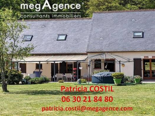 Maison à vendre 438 500 € 7 pièces 3 chambres 236 m² 2 548 m² de terrain Saint Georges-Grouets Blois 41000