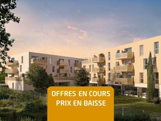 Appartement à vendre - neuf 155 000 € 2 pièces 1 chambre 40,2 m² 3ème étage Est La Chapelle-Saint-Mesmin 45380