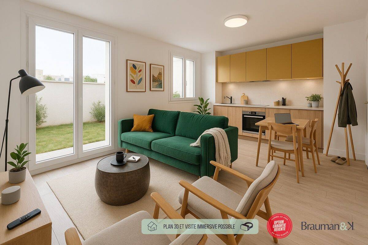 Appartement 1 pièce 32 m² · à Villiers-sur-Marne · 32 m² · 232 800 €