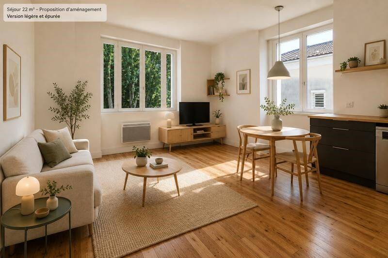Appartement 2 pièces 45 m² · à Mont-de-Marsan · 45 m² · 140 000 €