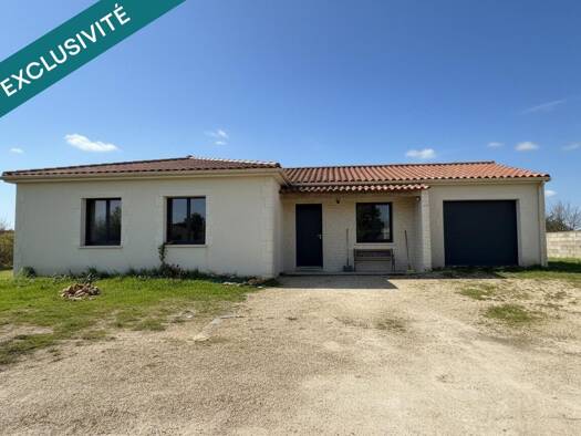 Maison à vendre 230 000 € 5 pièces 4 chambres 119 m² 1 400 m² de terrain Rouffiac 17800