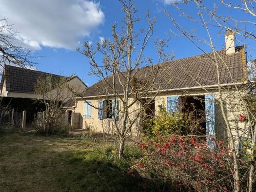 Maison de plain-pied à vendre 136 500 € 4 pièces 3 chambres 90 m² 454 m² de terrain La Bonneville-sur-Iton 27190