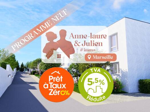 Villa à vendre - neuf 299 000 € 4 pièces 3 chambres 91,5 m² 284 m² de terrain Notre Dame Limite Marseille 15ème arrondissement 13015