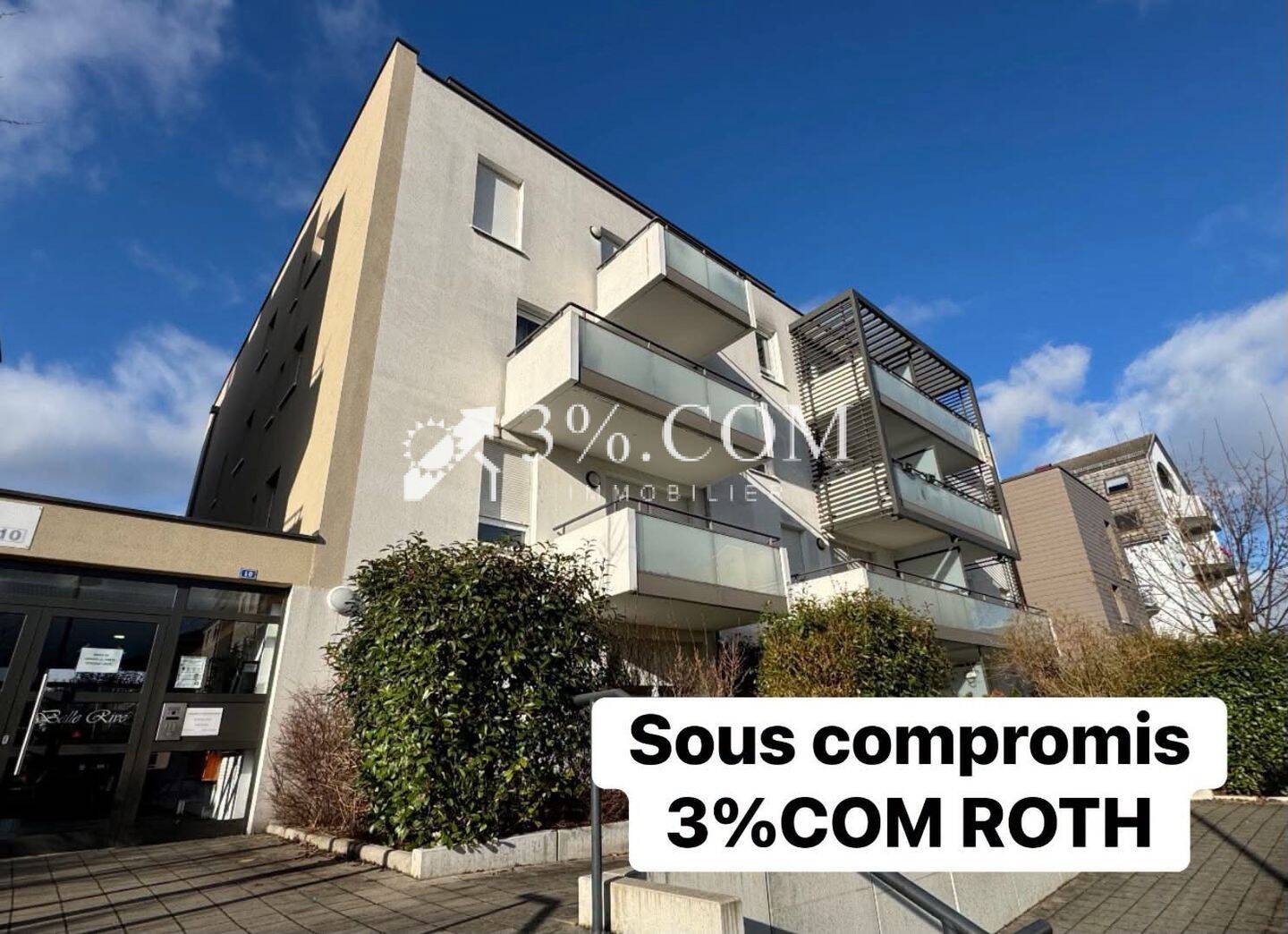 Appartement 3 pièces 60 m² · à Bischheim · 60 m² · 219 300 €