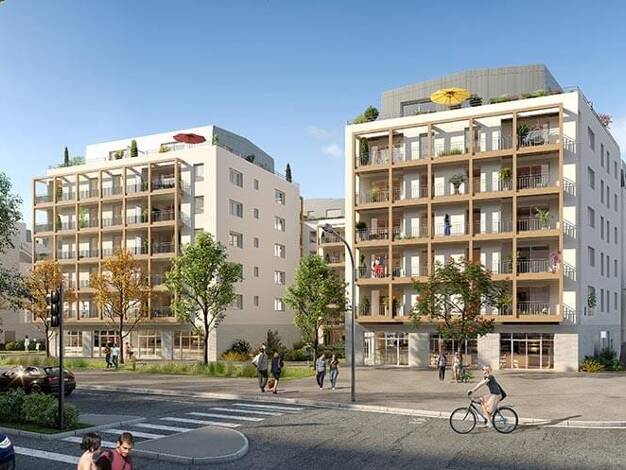 Appartement à vendre - neuf 189 000 € 2 pièces 46,4 m² RDC dès le 01/04/2027 Douets Milletiere Tours 37100