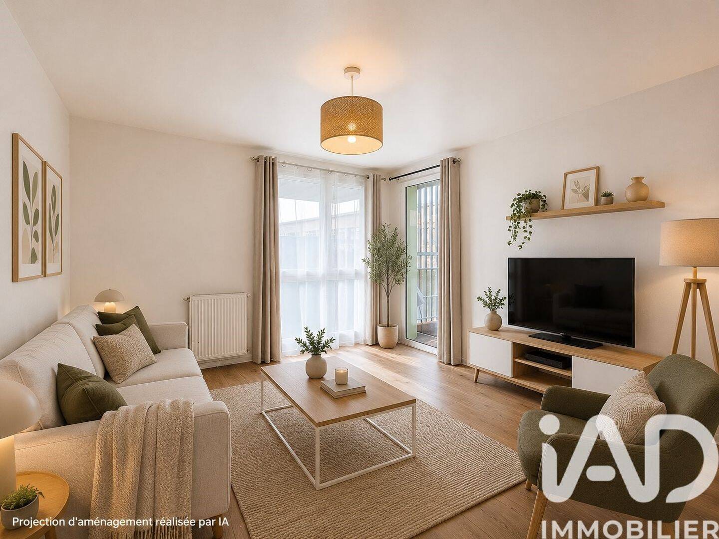 Appartement 3 pièces 58 m² · à Saint-Denis · 58,2 m² · 174 500 €
