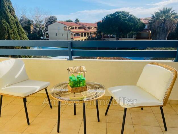 Appartement à vendre 130 000 € 2 pièces 1 chambre 41,5 m² Étage 2/3 Village Sud Canet-en-Roussillon 66140