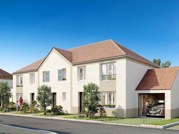 Duplex à vendre - neuf 264 000 € 4 pièces 3 chambres 72,4 m² 2ème étage Saint Ladre-La Sablonniere Crépy-en-Valois 60800