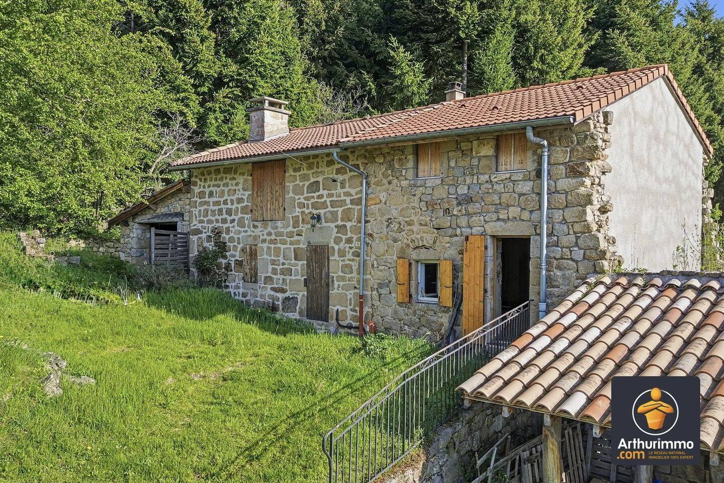 Maison 2 pièces 53 m² · à Saint-Jeure-d'Andaure · 52,5 m² · 37 000 €
