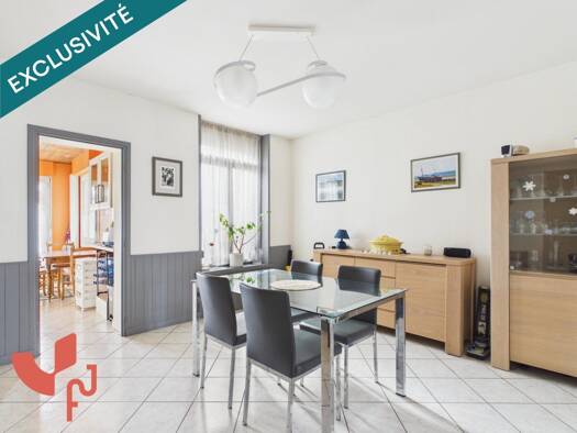 Maison à vendre 249 000 € 5 pièces 3 chambres 102 m² 137 m² de terrain Briqueterie Marcq-en-Barœul 59700