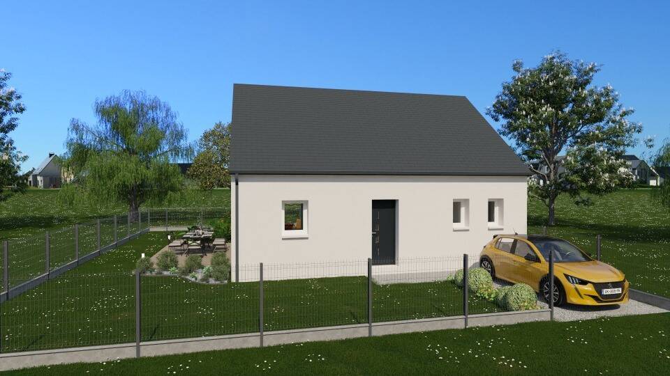 Maison 4 pièces 64 m² · à Beaumont-Louestault · 64 m² · 183 600 €
