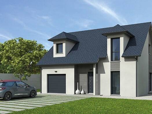 Terrain avec maison neuve à vendre 352 000 € 5 pièces 4 chambres 110 m² 400 m² de terrain Dammartin-en-Serve 78111